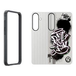 Samsung EF-JS936 Funda Rugged Flipsuit para Galaxy S25+, Negro Multicolor