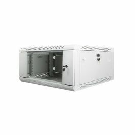 Lanberg WF01-6604-10S Armario rack de pared 4U gris 60kg IP20 con bloqueo Lanberg WF01-6604-10S Armario rack de pared 4U gris 60kg IP20 con bloqueo