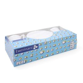 Luminarc Trianon Set 4 Tazas con Plato Vidrio Opal 28 cL