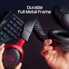 HP HyperX Cloud III Wireless Gaming Headset, 120h Batería, Audio Espacial DTS Headphone:X, Drivers 53mm, Multiplataforma PC/PS5/Switch HP HyperX Cloud III Wireless Gaming Headset, 120h Batería, Audio Espacial DTS Headphone:X, Drivers 53mm, Multiplataforma PC/PS5/Switch