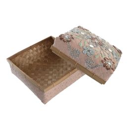 Cesta Balines DKD Home Decor Multicolor 29 x 22 x 29 cm Set de 3