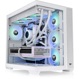 Thermaltake View 380 TG ARGB Snow White Midi Tower Blanca con Vidrio Templado para PC y Gaming