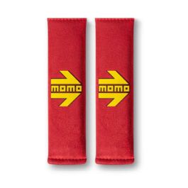 Set Almohadillas Momo Cinturon Coche Rojo-Amarillo MOMLSHP001R Precio: 18.49999976. SKU: S3712486