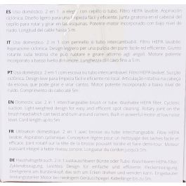 Kiwi Aspiradora Ciclón 2 en 1, 55 x 16 x 17 cm, 12.42 kg