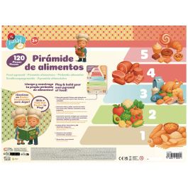 Tachan Pirámide Alimenticia Set Comiditas 120 Piezas Juguete Educativo +3 Años