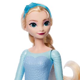 Mattel Elsa Spin And Reveal Muñeca JBG59 Disney Frozen con 10 Sorpresas y Accesorios