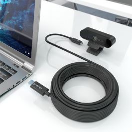 AISENS A157-0927 Cable USB Activo Óptico Híbrido USB 3.2 Gen 2 (10Gbps) USB-A a USB-C 40m Negro - Datos Unidireccional AISENS A157-0927 Cable USB Activo Óptico Híbrido USB 3.2 Gen 2 (10Gbps) USB-A a USB-C 40m Negro - Datos Unidireccional