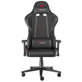 GENESIS Nitro 550 G2 Silla Gaming Universal Acolchada Negra, Tela/Piel, 150kg, Respaldo Reclinable, Reposabrazos Ajustables Precio: 163.50000007. SKU: B19G5PDNHG
