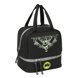 Portameriendas Batman Game over Negro 20 x 20 x 15 cm