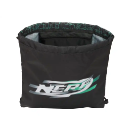 Bolsa Mochila con Cuerdas Nerf Game Negro 35 x 40 x 1 cm