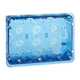 Simon Caja Empotrar 500 Cima Pared 3 Elementos Dobles 6 Tomas Azul 201x143x50mm Precio: 17.69000035. SKU: B1E3NCKF9Q