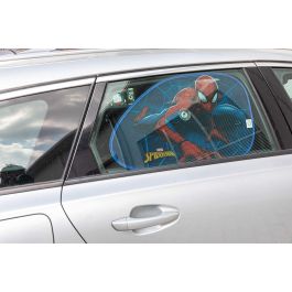 Marvel Hombre Araña Cortinas Laterales Trapecio para Coche 65x38 cm 2 Piezas CZ10251 Protección UV Con Ventosa