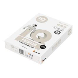 Iq premium Papel Multifuncion Din A4 80 gramos Blanco Paquete de 500 Hojas Certificado Ecolabel