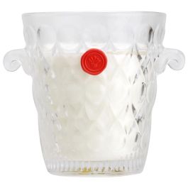 Home Deco Factory Vela Perfumada Higo con Cubitera de Vidrio 3 Mechas 700g Duración 50 Horas