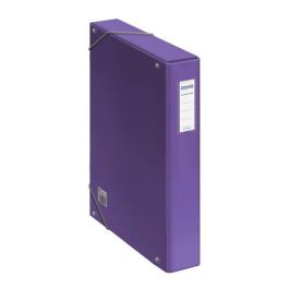 Cajas de Proyectos Cartón Forrado Lomo de 5 Cm Morado con Etiqueta 245X350X50 Dohe 10363 Precio: 12.59000039. SKU: BIX10363