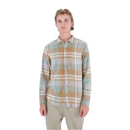 Camisa de Manga Larga Hombre Hurley Portland Organic Marrón S