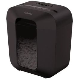 Fellowes Destructora Manual Lx25 - Corte en Partículas 4x37 mm, 6 Hojas, Grapas, Clips, Tarjetas, 11.5L