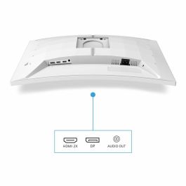 Philips 27M2C5501/00 Monitor Curvo Gaming 27" Quad HD (2560x1440) Fast VA 180Hz 1ms, Blanco, 2xHDMI+DP