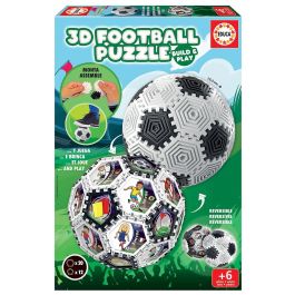 Educa Puzzle 3D Balón de Fútbol 19210 - Monta el balón de múltiples maneras, 32 piezas de plástico Precio: 12.59000039. SKU: B1GTZ7TET4