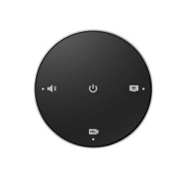 Logitech Connect: Solución Videoconferencia Portátil HD 1080p para Grupos Pequeños (1-6), Audio Profesional, Altavoz Bluetooth