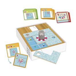 Juego hippos pool de madera desarolla la logica y la orientación. goula Juego hippos pool de madera desarolla la logica y la orientación. goula