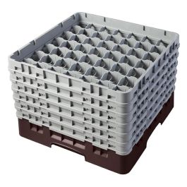 CAMBRO - 49S1114-167 - Cesta de lavado 49 comp. 6 alturas - 6 cm Ø máx. - alt. máx. 29,9 cm - 50 x 50 x 34,9 cm - Castaño Precio: 139.49999976. SKU: B1HAMPYZW4