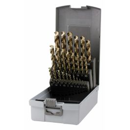 Set de brocas RUKO Estuche DIN 338 Helicoidal 25 Piezas