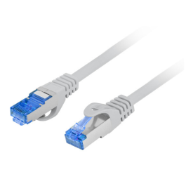 Lanberg Latiguillo Cable Red Cat.6A S/FTP UTP Gris 50cm - Diseñado para 10 Gigabit Ethernet, Blindaje S/FTP, AWG26 Precio: 4.49999968. SKU: B1EKMP7TQN