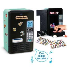Vtech KidiSecrets Locker Taquilla Secreta Negra con Sonido, Luz y Accesorios (Bolígrafo, Posits, Pegatinas) - 25x12x33 cm Vtech KidiSecrets Locker Taquilla Secreta Negra con Sonido, Luz y Accesorios (Bolígrafo, Posits, Pegatinas) - 25x12x33 cm