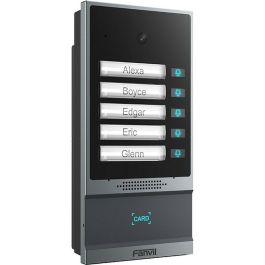 Fanvil I63 SIP-Doorphone Intercomunicador Exterior 2MP IP67 IK07 PoE con Visión Nocturna y Lector RFID