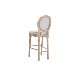 Taburete DKD Home Decor Gris Gris claro Abeto 48 x 42 x 121 cm Taburete DKD Home Decor Gris Gris claro Abeto 48 x 42 x 121 cm