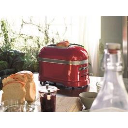 Kitchenaid 5KMT2204 ECA Tostador para 2 Rebanadas, Rojo Manzana, Extra-Anchas, Sensor Térmico Electrónico Kitchenaid 5KMT2204 ECA Tostador para 2 Rebanadas, Rojo Manzana, Extra-Anchas, Sensor Térmico Electrónico