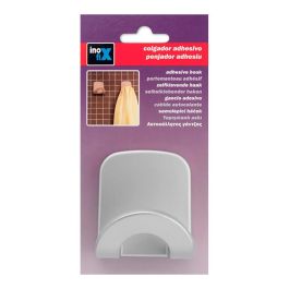 Inofix Colgador Adhesivo Arco Cromado PVC (Blister)