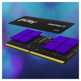 Kingston FURY Impact Memoria RAM DDR5 de 32GB (1x32GB) 4800MT/s CL38 SODIMM para Portátil