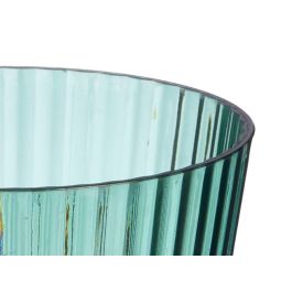 Leknes Copa Rayas Verde 400 ml 9x18.5x9 cm