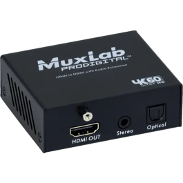 MUXLAB Extractor de Audio HDMI 4K/60Hz con Salidas HDMI, Óptica y Minijack de Audio Precio: 173.722725. SKU: B1D6M8AGGJ