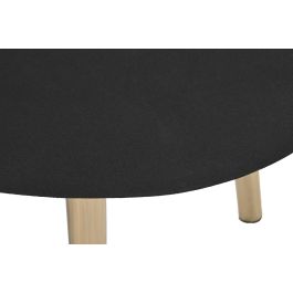 DKD Home Decor Mesa Centro Glam Negro Dorado 60 x 30 x 122 cm