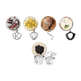 Kenwood KVC 85.004SI Batidora de Varillas Amasar Mezcla Remover 5 L 1200 W Acero Inoxidable