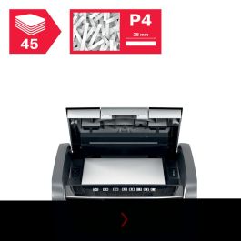 Rexel Destructora Automática Optimum Autofeed 45X Anti Atascos Corte Partículas P-4 Negro