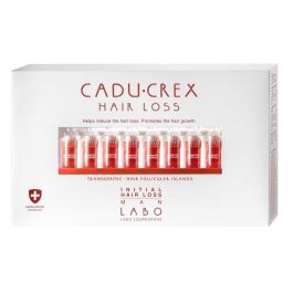 Cadu-Crex Initial Stage, Anticaída, Sérum de Tratamiento en Ampollas, Para el cuero cabelludo, Para hombres, 20 pzs, 3.5 ml Precio: 58.68999972. SKU: B1FD6QLA2K