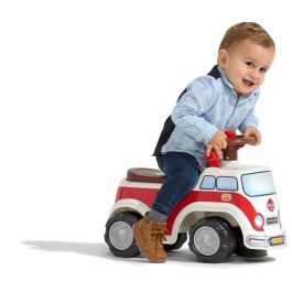 Falk Correpasillos Monovolumen Vintage para Bebé con Asiento Abatible, Volante Direccional y Bocina - Habilidades Motoras, Fabricado en Francia
