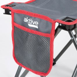 Taburete Aktive Plegable Camping Gris 30 x 32 x 30 cm (4 Unidades) Taburete Aktive Plegable Camping Gris 30 x 32 x 30 cm (4 Unidades)