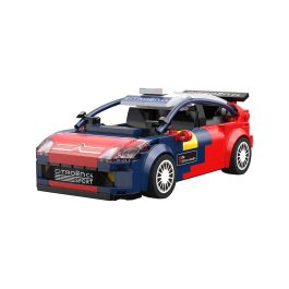 Deqube Citroën C4 WRC 2008 C55033W - Maqueta Coche de Rally a Escala 1:24 - 296 Piezas Licencia Oficial