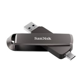 Sandisk Memoria USB Extreme PRO Dual Drive 2TB USB-A / USB-C 3.2 Gen 2 1000 MB/s SDDDE1-2T00-G46 Negro