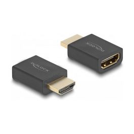 DeLOCK Adaptador HDMI Macho a Hembra de Alta Velocidad con Ethernet, 8K a 60 Hz, 0 m, Chapado en Oro, Negro Precio: 27.50000033. SKU: B1DL7E7RWE