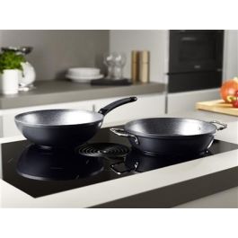 Fissler Adamant® Cacerola Baja 24cm - Antiadherente, Apto para Inducción, Revestimiento de Carburo de Silicio, 056-515-24-100/0 Fissler Adamant® Cacerola Baja 24cm - Antiadherente, Apto para Inducción, Revestimiento de Carburo de Silicio, 056-515-24-100/0