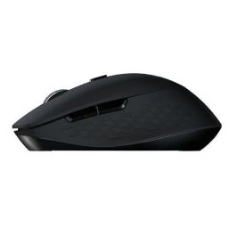Ratón inalámbrico - MOBILITY LAB - Omega - Bluetooth y receptor 2,4GHz - Negro - Clics silenciosos - Precisión ajustable Ratón inalámbrico - MOBILITY LAB - Omega - Bluetooth y receptor 2,4GHz - Negro - Clics silenciosos - Precisión ajustable