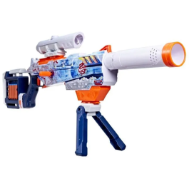 Hasbro Nerf Load Out Arctic Zerostriker G1763 Lanzador Personalizable con Accesorios e Incluye 24 Dardos N1