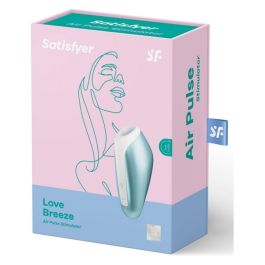 Succionador de Clítoris Love Breeze Satisfyer Air Plus Azul Succionador de Clítoris Love Breeze Satisfyer Air Plus Azul