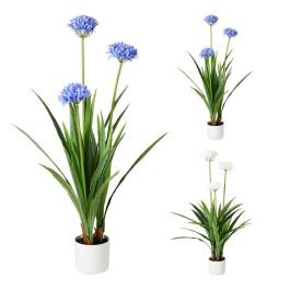 Basics Maceta Agapanto Artificial 70x120 cm Colores Surtidos Precio: 49.50000011. SKU: B1EY7SWD6W